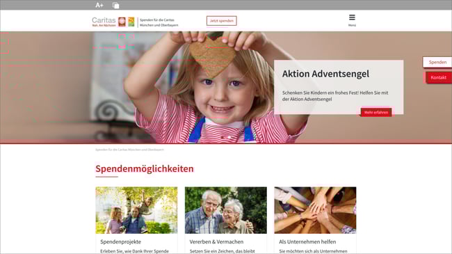 Charity Sets up Its Own Donation Portal with Pimcore Platform